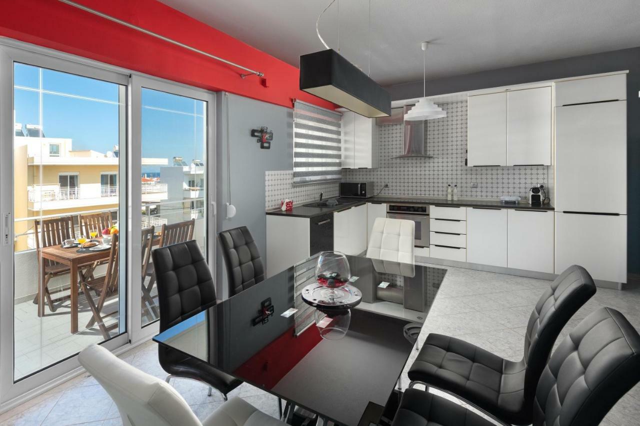 S&A Amazing Sea View Apartment Rhodes City Exteriér fotografie