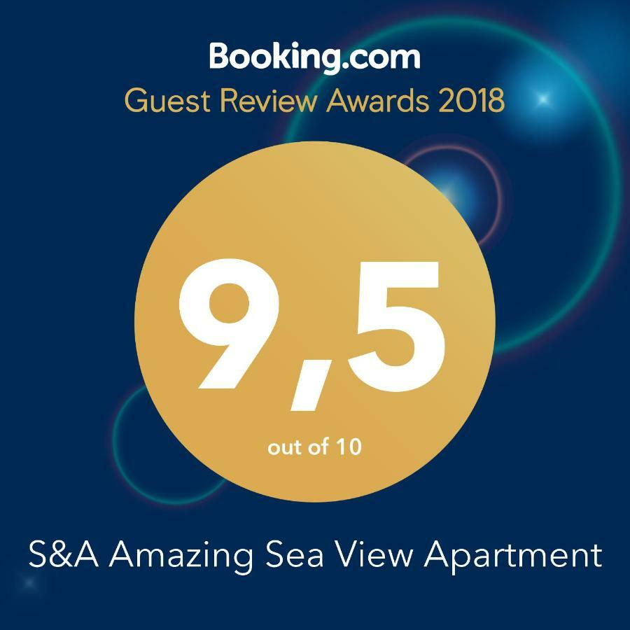 S&A Amazing Sea View Apartment Rhodes City Exteriér fotografie